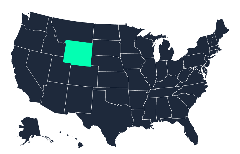 Wyoming Map